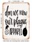 DECORATIVE METAL SIGN - Don We Now Our Plague Apparel - Vintage Rusty Look